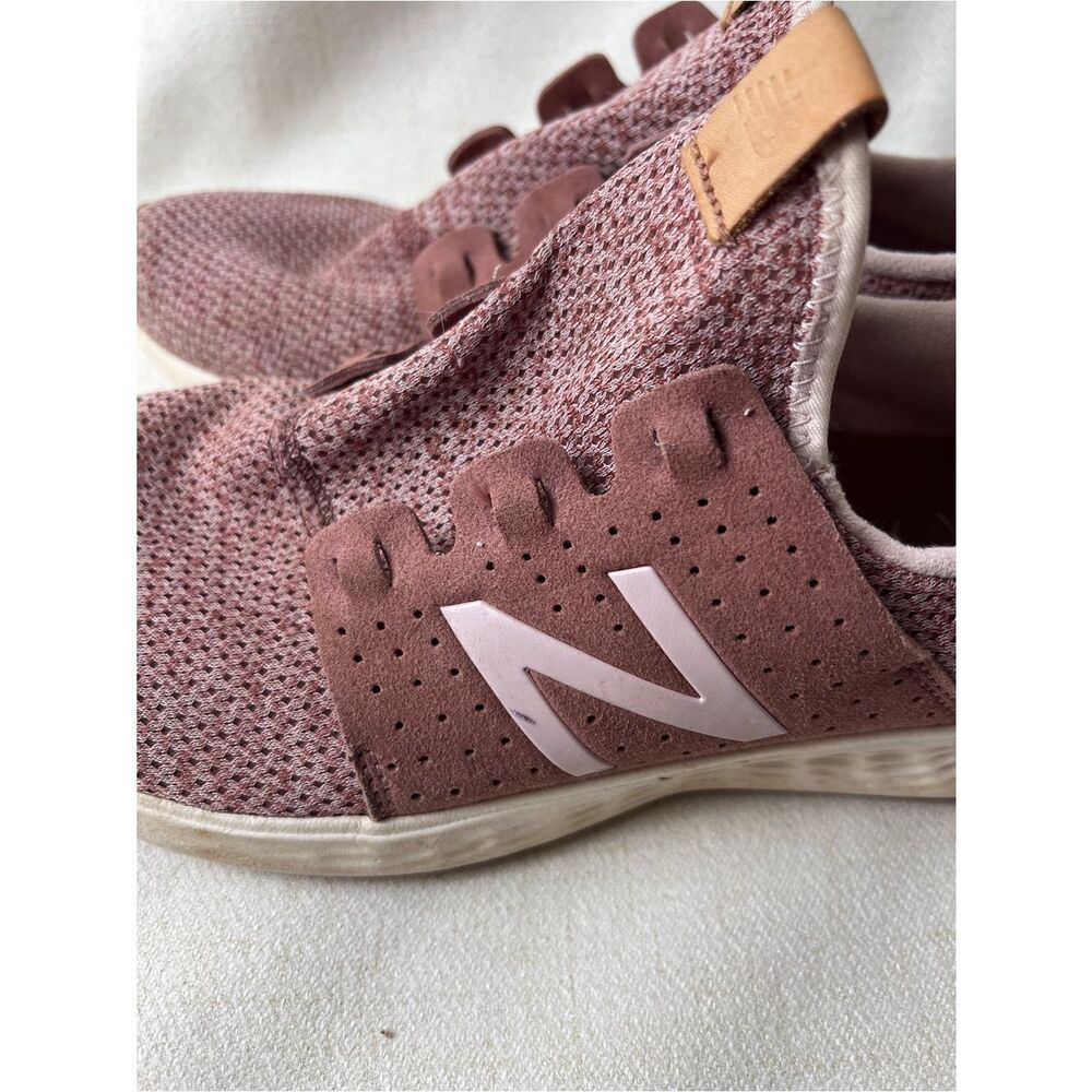 New Balance Fresh Foam Slip On Sneakers Pink Women’s Size 8 Walking Shoes - Picture 5 of 10